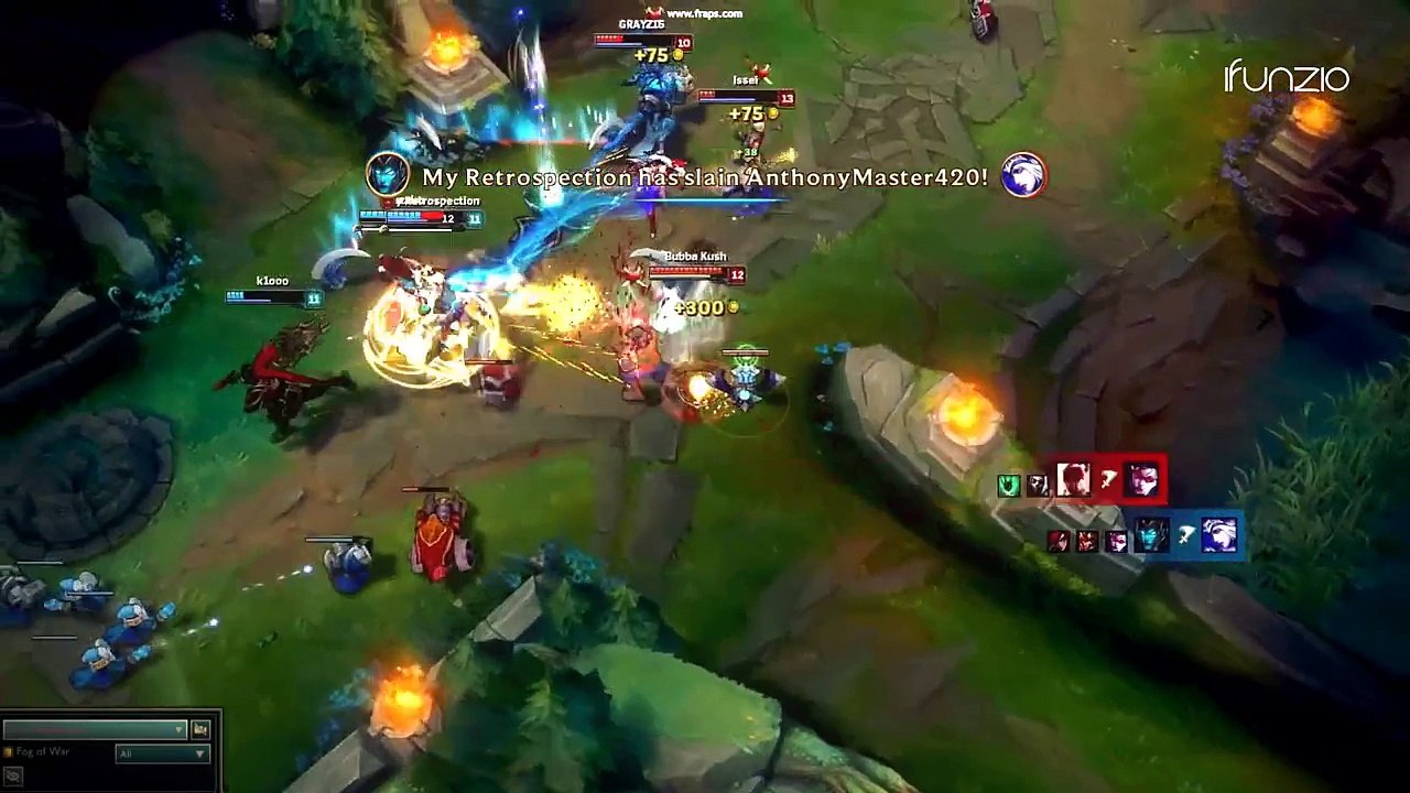 Bubba Kush INSANE Lee sin PLAYS | (League of Legends)