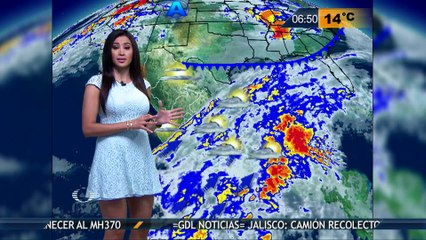 Susana Almeida Pronostico del Tiempo 3 de Marzo de 2016 1