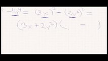 Factorización de cuadrados ejemplo 1