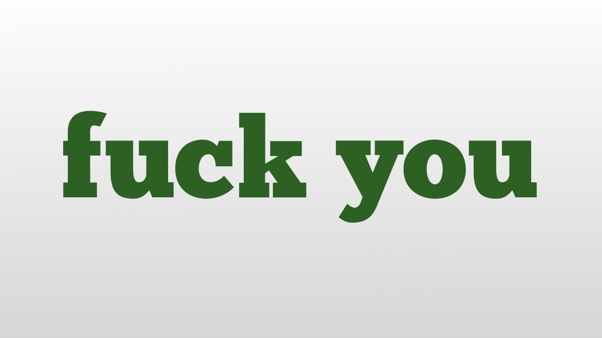 Fuck You Meaning And Pronunciation Video Dailymotion