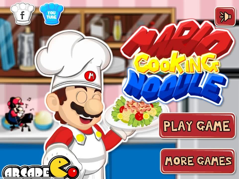 Mario Cooking Noodle Best Game for Little Kids video Dailymotion