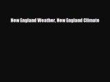 Download New England Weather New England Climate Read Online