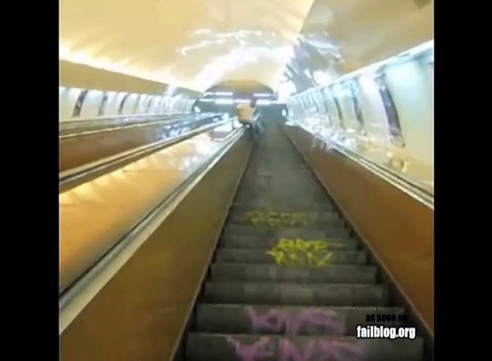 Running on the Escalator FAIL