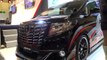 (4K)OTG Motor Sports custom ALPHARD Osaka Auto Messe 2015 大阪オートメッセ2015・トヨペット アルファード