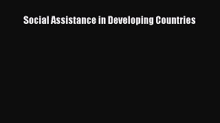 Read Social Assistance in Developing Countries Ebook Free