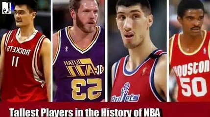 Top 10 NBA Tallest Players in History – 2014 :