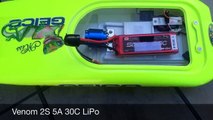 Proboat Miss Geico 24 Brushless Upgrade,1st Runs & Flip