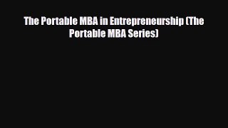 Download ‪The Portable MBA in Entrepreneurship (The Portable MBA Series) PDF Online