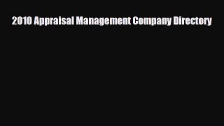 Download ‪2010 Appraisal Management Company Directory PDF Free