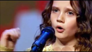 Una niña de 9 años Con una impresionante voz