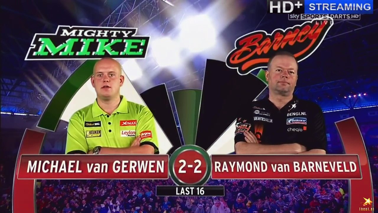 WILLIAM HILL WORLD DARTS CHAMPIONSHIP 2016 Michael van Gerwen Raymond van Barneveld PART 3
