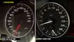 2011 Audi A4 2.0 TDI vs 2011 BMW 320d E90 Acceleration test