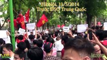 Nhóm SV yêu nước biểu tình chống Trung Quốc, nhóm No-u của Trương Văn Dũng hết đất diễn