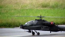 Боевой вертолет AH-64 «Апачи» модель на радиоуправлении в полете