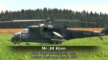 Боевой вертолет МИ-24 на радиоуправлении в полете