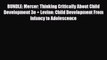 [PDF] BUNDLE: Mercer: Thinking Critically About Child Development 3e + Levine: Child Development