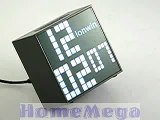 LED Digital Text Display Alarm Clock