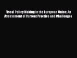 Read Fiscal Policy Making in the European Union: An Assessment of Current Practice and Challenges