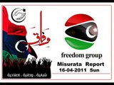 تقرير مصراته 17-04-2011 misurata report