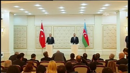 Erdoğan ve Aliyev'e Azerbaycan'da Türk okulları soruldu