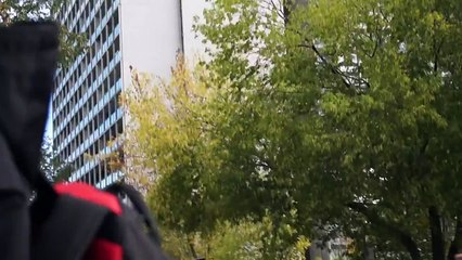 SPVM Police Officers Engage In A Philosophical Discussion About My Use Of Chalk Slogans