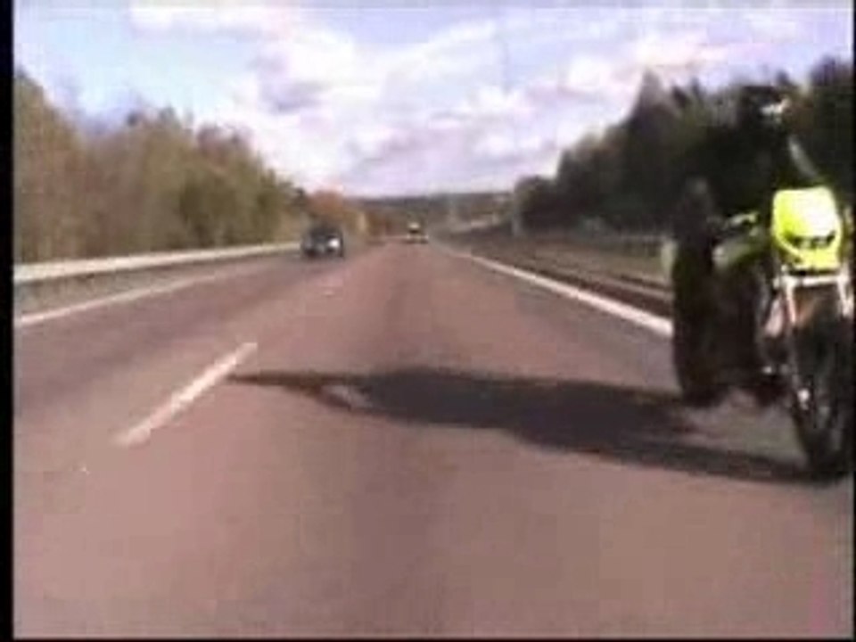 GhostRider - Psycho with 499HP  HayaBusa drives 400 kmh