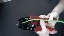 Open Barrel Terminal Crimping Tool With Locator!!