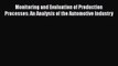 Read Monitoring and Evaluation of Production Processes: An Analysis of the Automotive Industry