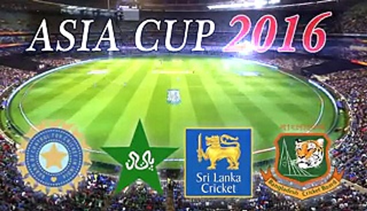 India vs Pakistan Asia Cup 2016 Thrilling Moments - Video Dailymotion
