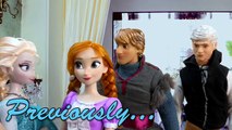 Queen Elsa Disney Frozen Engaged Jack Frost Princess Anna Kristoff Part 34 Dolls Series Vi