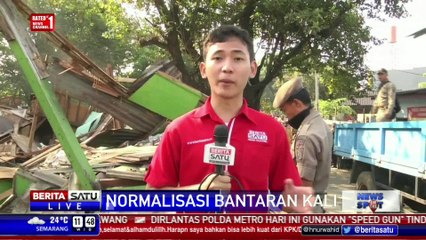 下载视频: Bakal Dijadikan RTH, Bantaran Kali Baru Kramat Jati Dinormalisasi