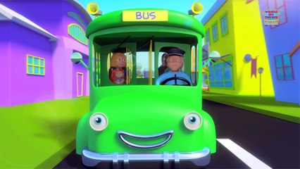 Wheels on the bus collection - Nursery rhymes for children [ Pas2 ]
