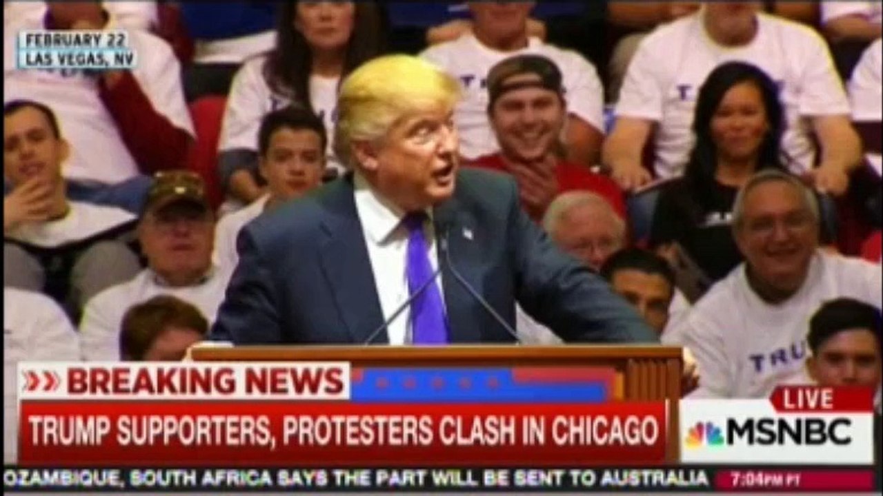 Rachel Maddow exposes Donald Trump's deliberate act of inciting violence (VIDEO)