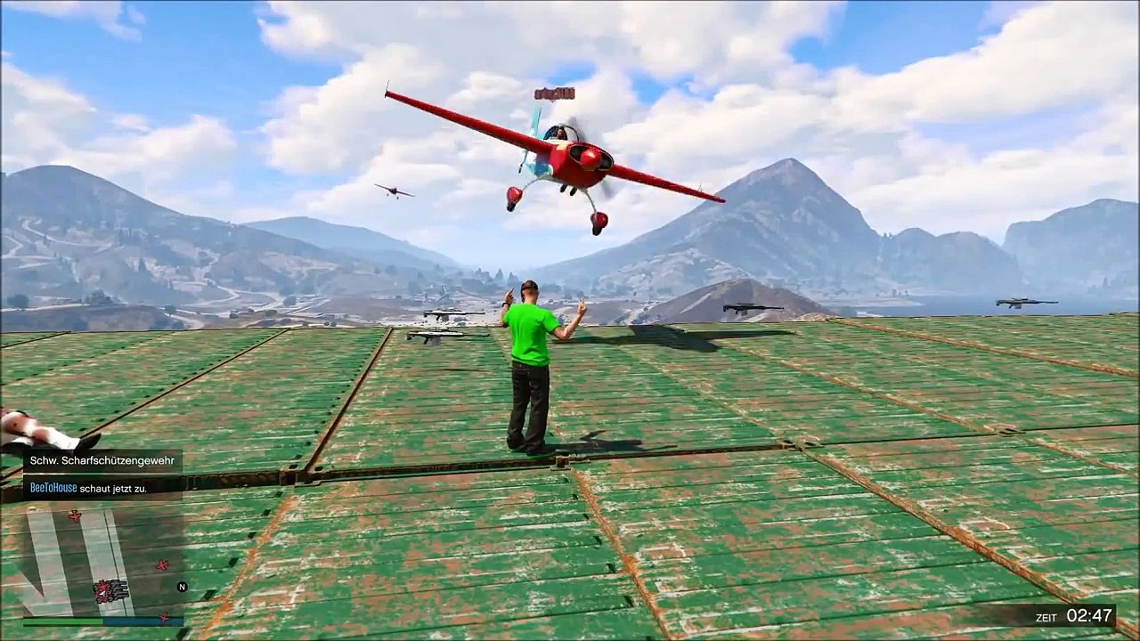 GTA 5 Online Funny Map LTS Map Last Team Standing Gameplay