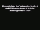 Read Advances in Home Care Technologies:  Results of the MATCH Project - Volume 31 Assistive