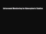 Download Infrasound Monitoring for Atmospheric Studies Ebook Free
