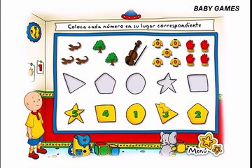Caillou Números #1 - Aprende con Caillou - Caillou Games - Baby Games