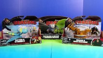 Dragons Toothless Hiccup Astrid & Stormfly Battle Armored Dragon & Drago War Machine