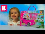 Барби с собачкой и кошечкой собираем из конструктора Mega Blocks Barbie with cat and dog's set