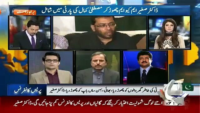 Wseem badami Excellent Mouth breaking reply to Hamid Mir.....
