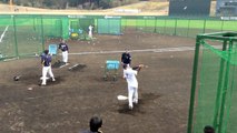 糸井嘉男 特打 ロングティー 2015 オリックス・バファローズ 宮崎キャンプ