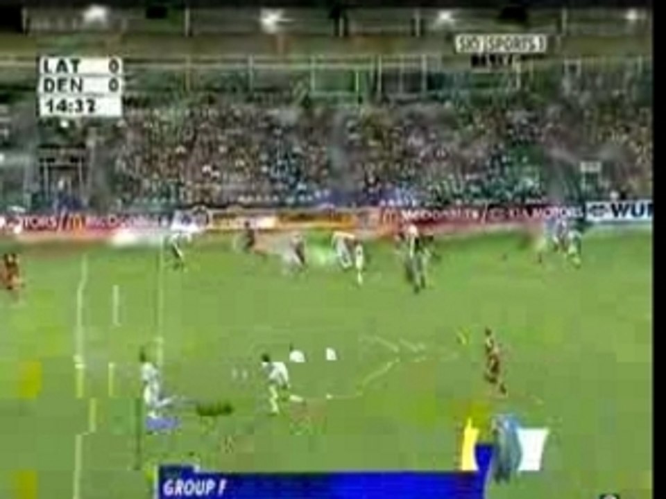 Latvia 0 - 2 Denmark