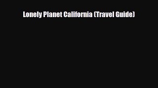 PDF Lonely Planet California (Travel Guide) PDF Book Free