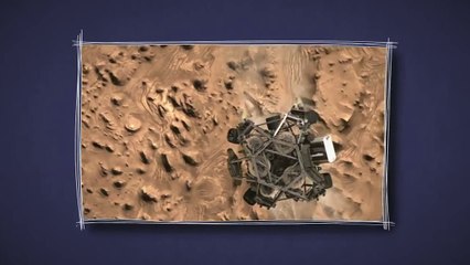 Марса - Насколько трудно посадить "Curiosity" на Марс / Mars - It is how difficult to put "Curiosity" to Mars