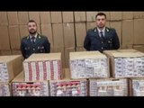 Sequestrate 12 tonnellate di sigarette tra Caserta e Napoli, 8 arresti (11.03.16)