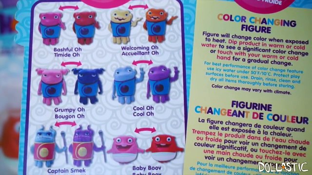 DreamWorks Home Color Changing Boov Figures - FUN & CUTE BATH TOYS FOR KIDS!