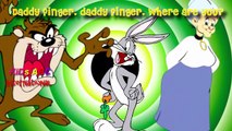 Looney Tunes Finger family songs funny for Kids ( Bugs Bunny , Taz , Tweety , Lola Bunny , Granny )