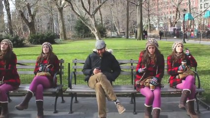 Четверняшки в Нью-Йорке. Такого вы еще не видели!