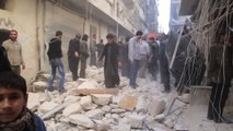 Russian Airstrikes Hit Residential Areas İn Aleppo