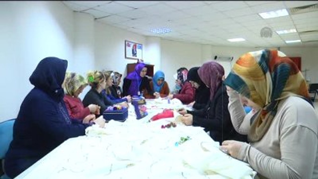 Doktor Tavsiyesiyle" Dikiş Nakış Kursu